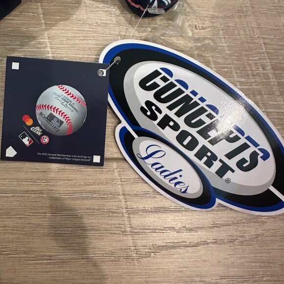 Atlanta Braves Womens Racerback Tank Top Large By Concepts Sport NEW - Picture 7 of 7